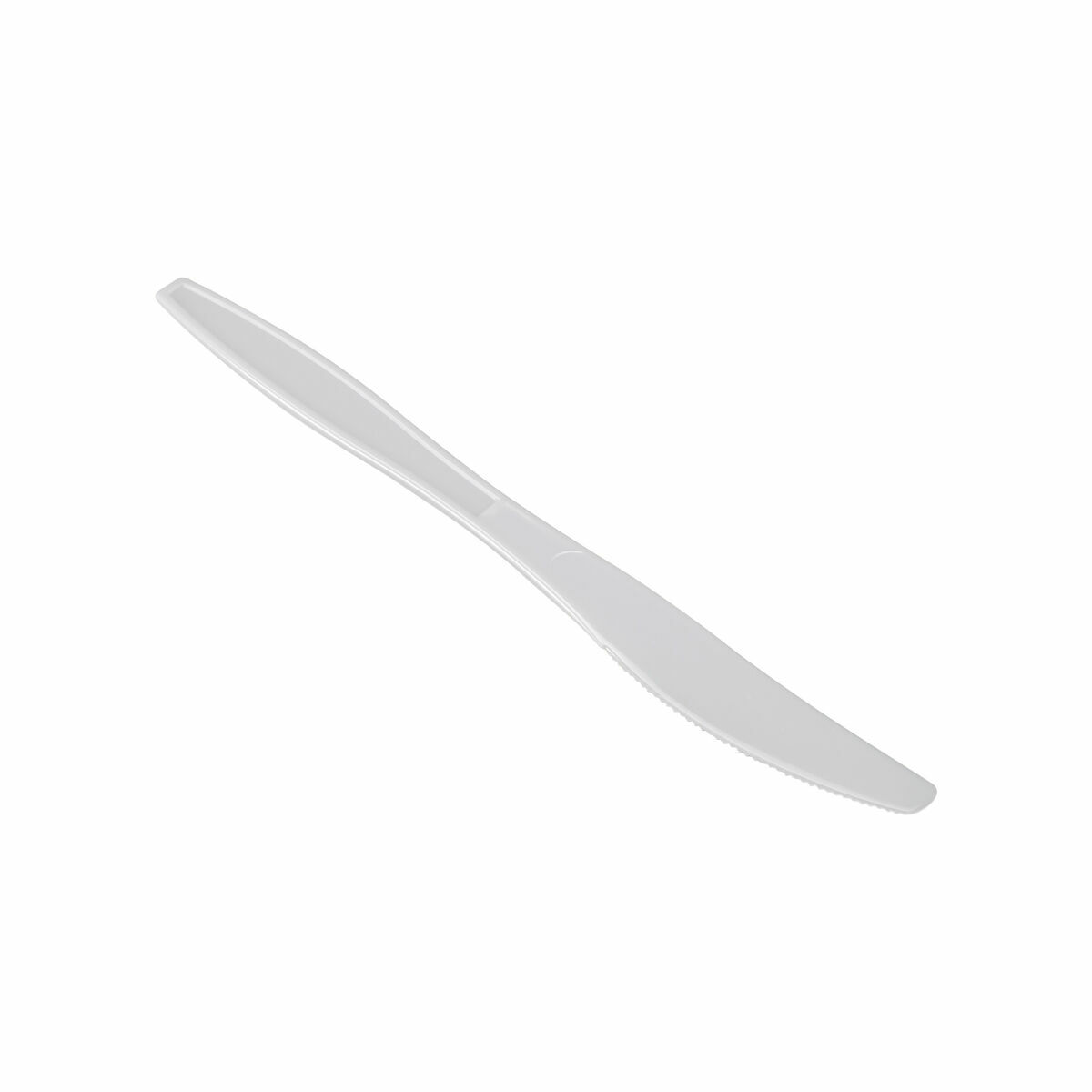 Set di Coltelli Algon Riutilizzabile Bianco 10 Unità 19,6 cm